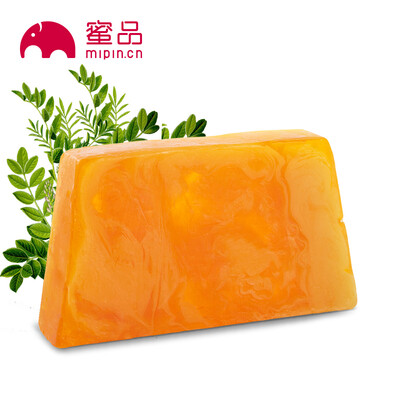 

Мед продукты (MIPIN) Цитрусовое масло мыло 80g (Латвия импортировала Угри лица Мыло подарок Пенообои Net)