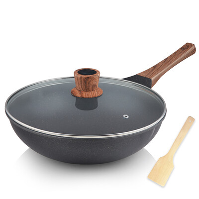 

Joyoung wok 30 см. Кухонная посуда с кукурузным кукурузным кухонным оборудованием CLB3053D