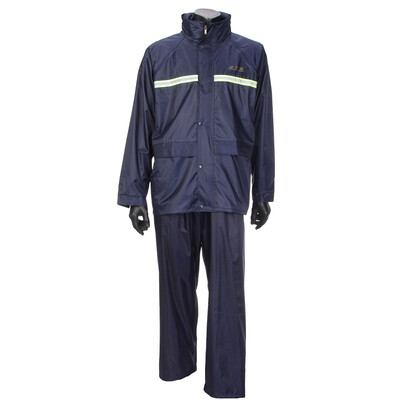 

Paradise luminous type double raincoat suit N211-7AX navy XL