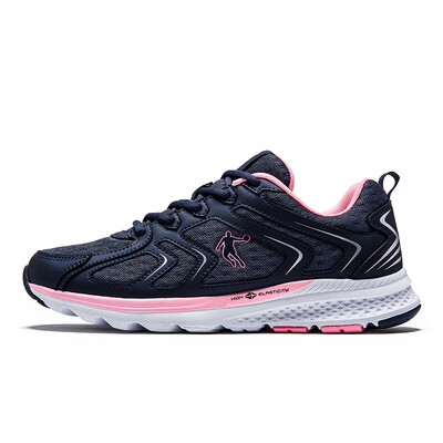

Qiaodan shoes running shoes breathable comfortable sports shoes XM3670248 deep blue flashing powder 36