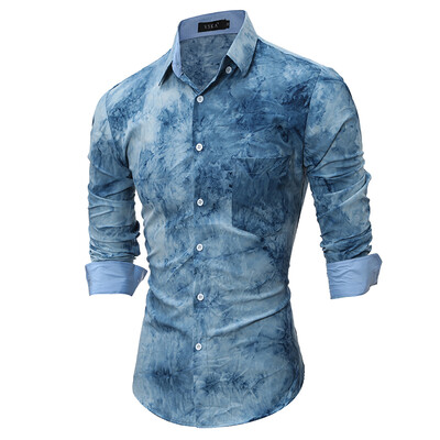 

Brand 2017 Fashion Male Shirt Long-Sleeves Tops Psychedelic 3D Printing High Quality Mens Dress Shirts Slim Men Shirt