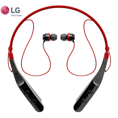

LG HBS-510 Bluetooth Headset Sports Headphones Mobile Phone Earphones In-Ear Headphones Wireless Stereo Music Headphones Red