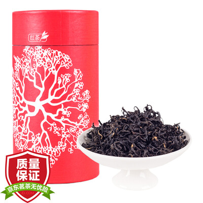 

Qi Qiao tea Qimen black tea 2017 new tea black tea tea cans premium espresso tea Qi Hong Kung Fu tea 150 grams