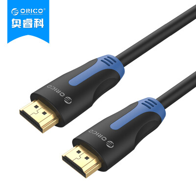 

ORICO (ORICO) HM14 HDMI кабель версии 1.4 4K 3D цифровой телевидения высокой четкости видео кабель линии компьютер ноутбук проектор кабель монитора черный 2 м