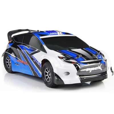 

1:18 Вэйли полномасштабных высокоскоростных внедорожный гоночный автомобиль 2.4G беспроводного дрейф зарядки игрушки мальчиков дети эмуляции автомобиля дистанционного управление приводом на четыре колеса ралли автомобили A949 Синих