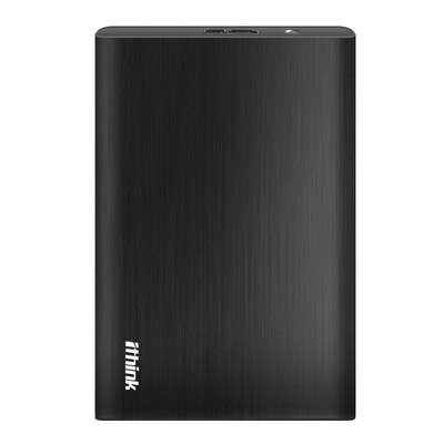 

Эссен-офф (Ithink) SSD твердотельный съемный жесткий диск 120G 2,5 дюйма тонкой металлической щеткой ударопрочный Твердотельный накопитель USB 3.0 высокоскоростной мобильный [черный]
