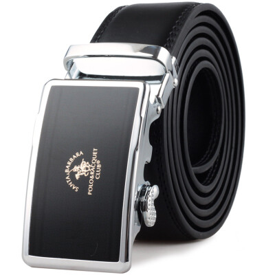 

St. Paul's belt male leather casual men's automatic buckle male business belt belt black belt