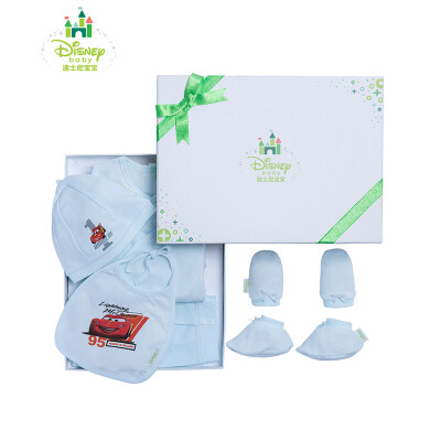 

【Jingdong distribution】 Disney (Disney) cotton 7 sets of baby full moon gift box baby underwear set spree 153P686 light yellow 3 months / 59cm