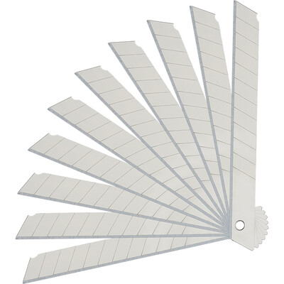 

Kraft Weir blade 10 pieces 9mm small wallpaper knife cutting blade KU4001C