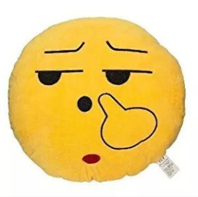 

Emoji pillow Emoticon Cushion Pillow Stuffed Plush Soft pillow Funny Cushion Pillow Toy (Pull the nose