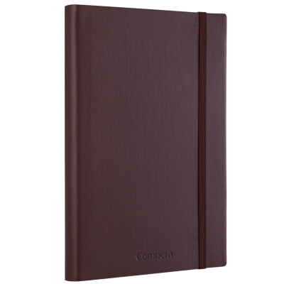 

COMIX 154 B5 Business Leather Notebook Notepad Diary Compera Elite Series Brown Office Stationery C8001