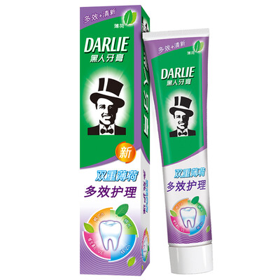

Black DARLIE double mint toothpaste 180g multi-effect care
