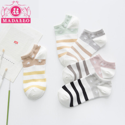 

Madallo (5 pairs) socks ladies socks sports socks cotton stealth socks