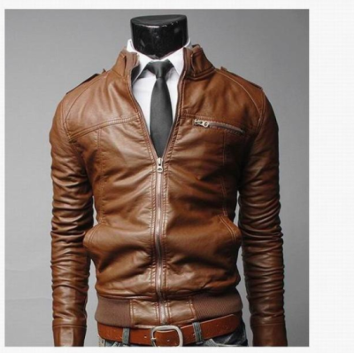 

2017 Brand Man Zipper Leather Jackets PU Classic Jaqueta Masculinas Inverno Couro Jacket Men Black Motorcycle Leather Jacket