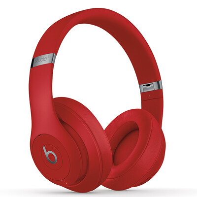 

Inside Beats Studio3 Wireless Sound Recorder Wireless 3 Generation Headset Bluetooth Wireless Noise Cancelling Headphone Gaming Headset - Red with microphone MQD02PAA