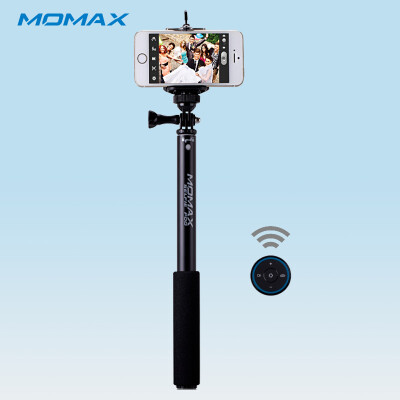 

MOMAX Bluetooth selfie stick with remote control for iOS&Andriod Black