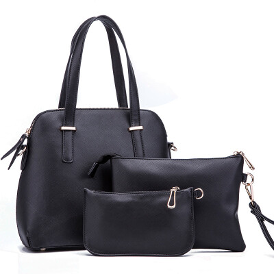 

Aliwilliam® Brand new women leather handbags candy color handbag ladies' shoulder bag mother messenger bag composite bags 3 b