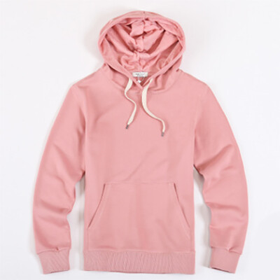 

2017 autumn and winter new men's sweater sets of Japanese wild solid color men's clothing tide brand hooded sweater men