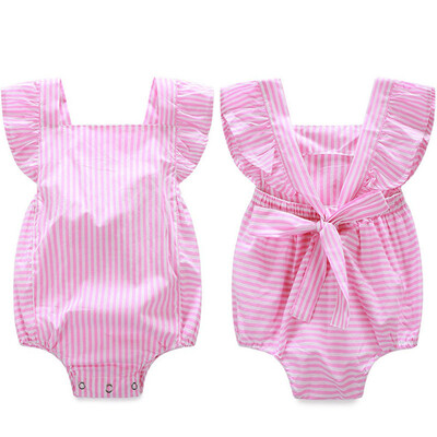 

Pink Princess Baby Girl Clothes Bodysuit Romper Jumpsuit Outfits Sunsuit 0-18M
