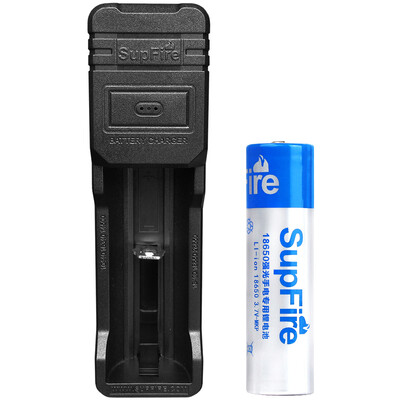 

supfire интеллектуальный USB зарядник для 18650/26650/14500 аккумуляторных батареи для карманного фонарика концентрации света
