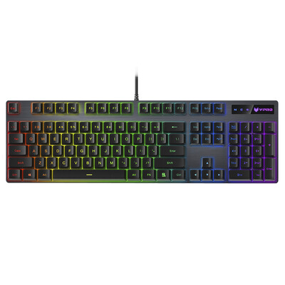 

Rapoo V806 104 оси Omron механическая клавиатура ключ RGB клавиатура с подсветкой геймпад клавиатура игровой клавиатуры черный цыпленок