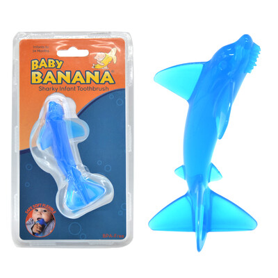 

Baby Banana Baby Toy Teeth Silicone Molar Stick Baby Soothing Bite Baby Baby Shark Shark 0-24 Months