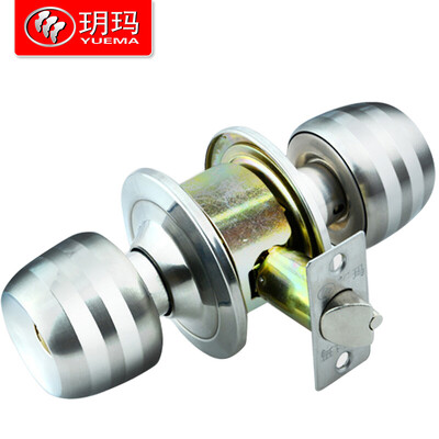 

YUEMA ball lock indoor bedroom door lock silver 5831A-70mm