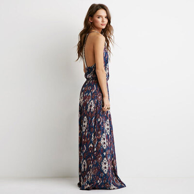 

Lovaru ™2015 summer women dress blue sleeveless v-neck dress Slim suspenders sexy fashion hot sweet and elegant beach dress