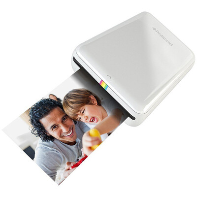 

Polaroid Polaroid ZIP mobile phone photo printer white shot up phone photo printer pocket photo machine