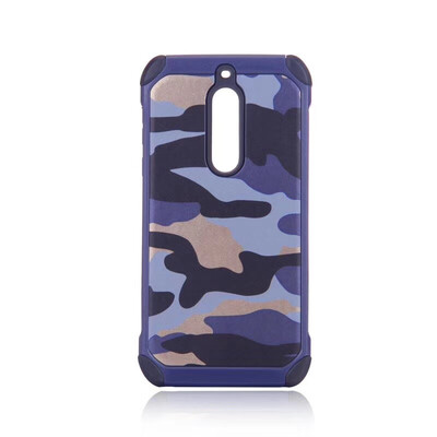 

JEREFISH Phone Case Forest Camouflage for Microsoft Nokia 5 Cover with Shockproof Corner and Ultra-light