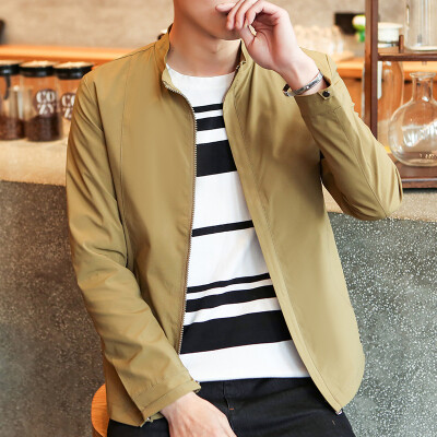 

Autumn new fashion casual self-cultivation jacket collar men's youth autumn and winter jacket as a gift for men