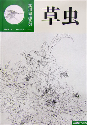 

实用白描系列草虫
