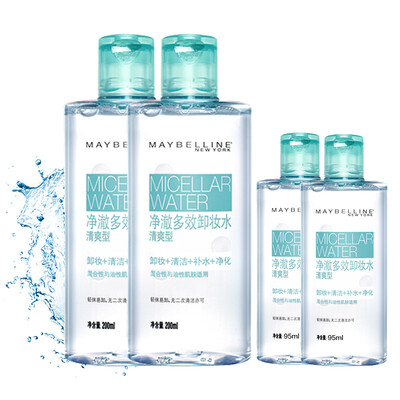 

Maybelline MAYBELLINE refreshing soothing multi-effect remover combination refreshing type soothing deep clean mild remover