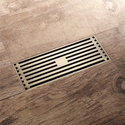 

HIDEEP Bathroom Accessories Green bronze Linear Shower floor Drain