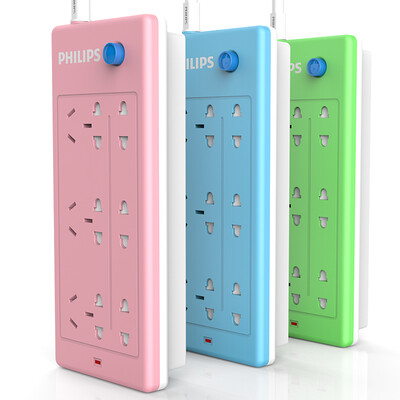 

Philips (PHILIPS) плагин панели двери гнездо безопасности детей защитное олово-разрядное полнометражный 1,8 м синий разъем проводки платы / сопротивления полосы / полосы новый GB