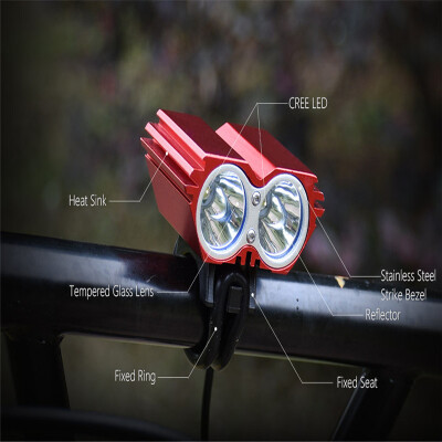 

New Promotion Rechargeable Bike Light Front Bicycle Head-lights Waterproof Road Cycling Flash-light Touch Night Safe