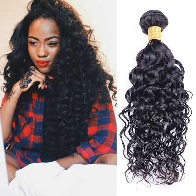 

Malaysian Virgin Hair 4 Bundles Malaysian Water Wave Wet And Wavy Human Hair Weave Water Hair Extensions