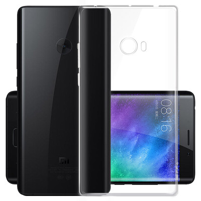 

Biya Zi (BIAZE) millet Note2 Mobile Shell / Case all-inclusive shatter-resistant transparent soft shell refreshing series JK226-transparent white