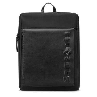 

Samsonite MIGUEL fashion shoulder computer bag stitching travel backpack bag unisex BV409001 black