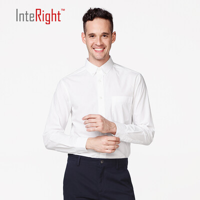 

INTERIGHT mens striped casual shirt