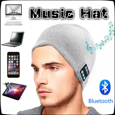 

радио Bluetooth шляпа поговорим музыка стерео Bluetooth гарнитура вязать кап wireless bluetooth headset hat sport fashion knit
