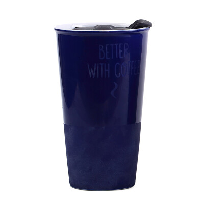 

A Ting Double Wall Ceramic Travel Mug Water Cup 11oz.