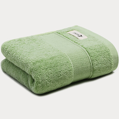 

Sanli combed cotton satin file star hotel thickened a large towel 35 × 76cm cotton soft absorbent wash face towel 165 grams of khaki