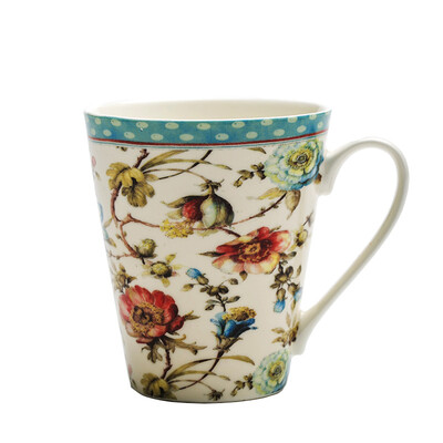 

A Ting Ceramic coffee mug cup cup of milk for breakfast