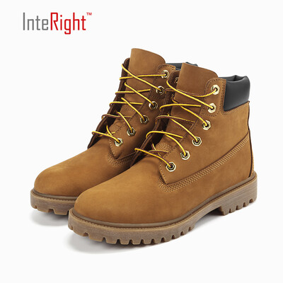 

INTERIGHT women s waterproof casual leather boots