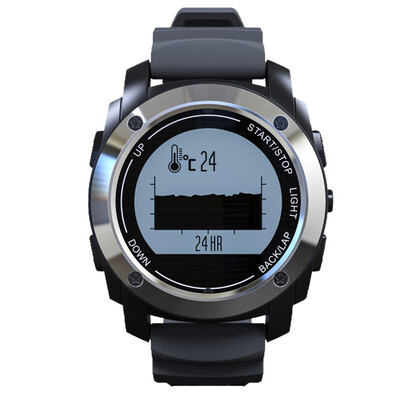 

S928 Bluetooth GPS реальное время пульс трек умный напульсник давление воздуха окружающей среды температура высота часы