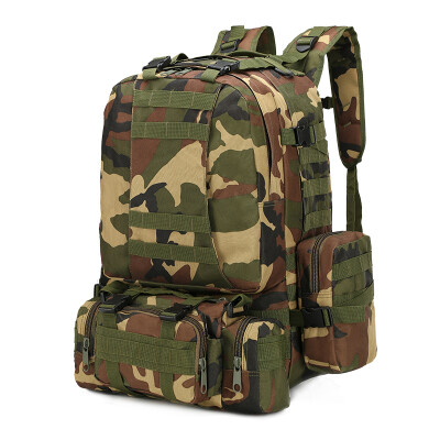 

Outdoor Military Molle Tactical Bag Rucksack Backpacks Vintage Hiking Camping Camouflage Water Resistant Bags