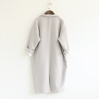 

2017 fashion new autumn women's classic long paragraph coat coat women's cardigan windbreaker unique style design