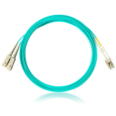 

Haile LC-LC dual-core 10G multimode fiber jumpers (LC-LC, 50/125, OM3) 8 meters