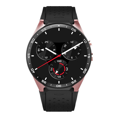 

KingWear KW88 3G Smartwatch Phone Android 5.1 MTK6580 Quad Core 1.3GHz 512MB RAM 4GB ROM GPS Bluetooth 4.0